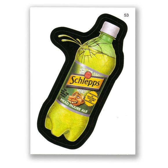 2006 Topps Wacky Packages Card - Series 4 - #53 Schlepps - Picture 1 of 2
